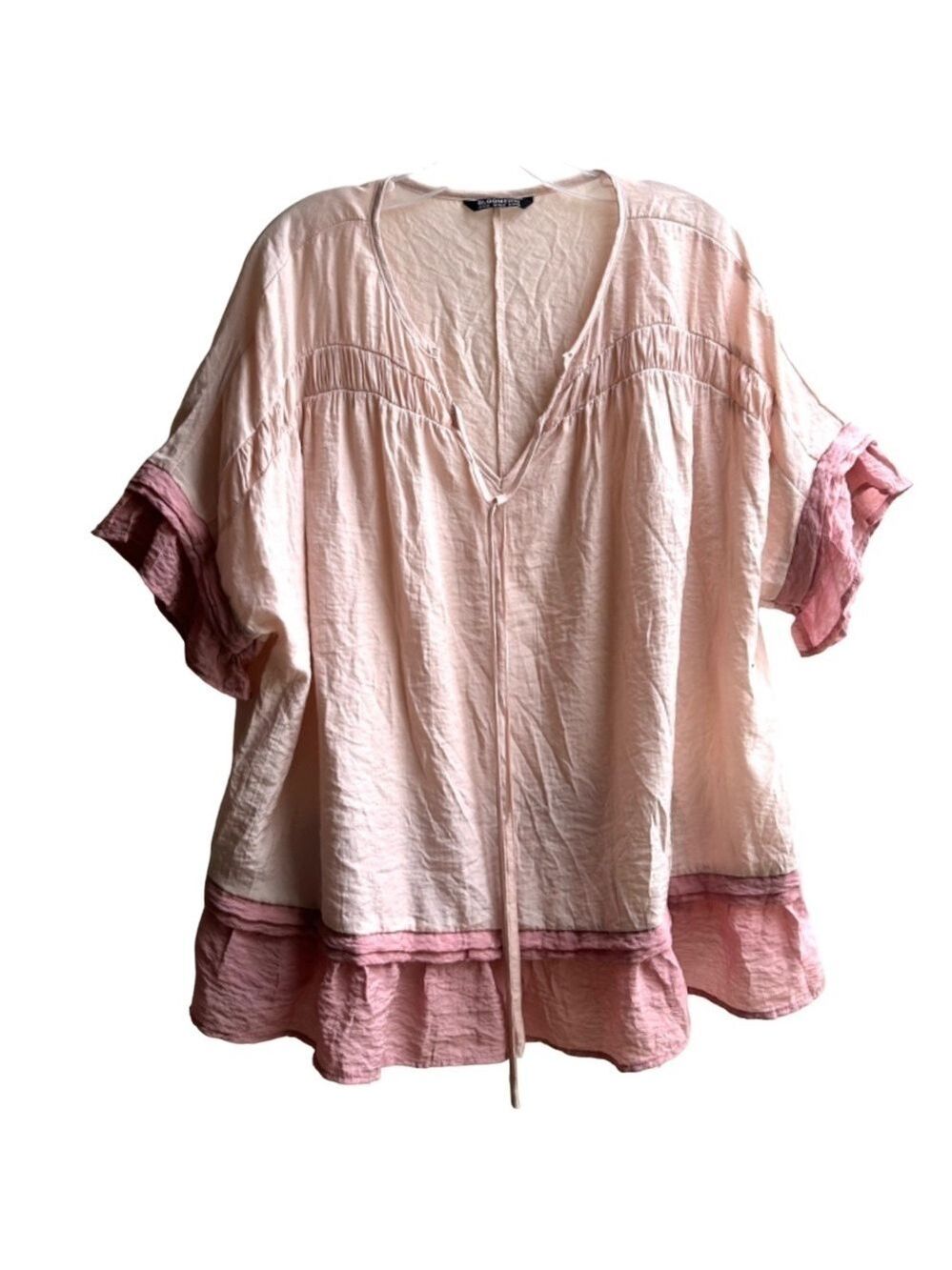 Bloomchic Lightweight Short Sleeve Top